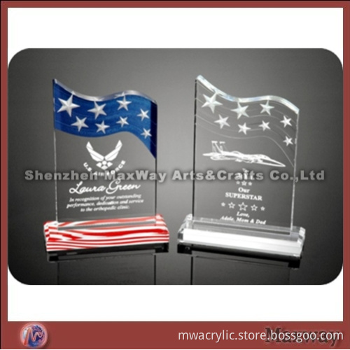 Pure Printing High Grade Acrylic Award Trophy